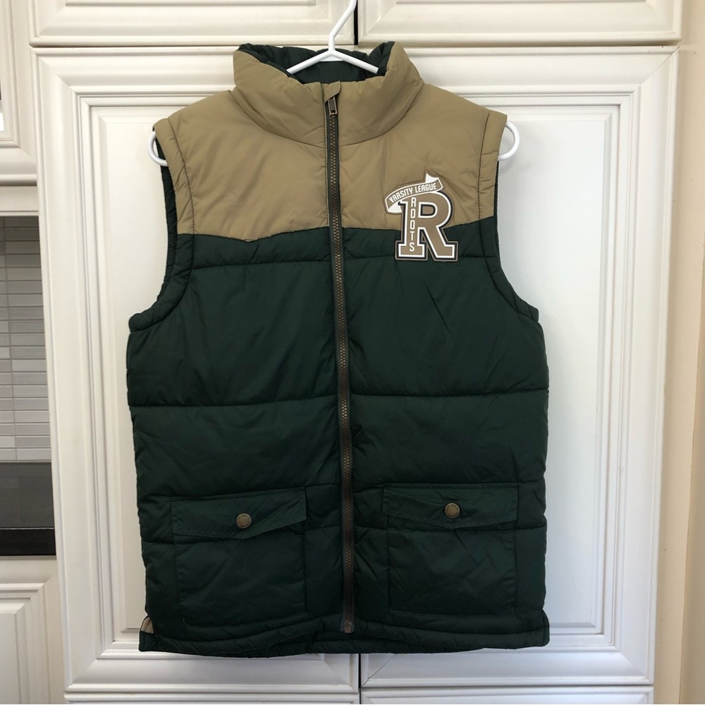 Roots Boys Varsity Puffer Vest